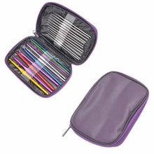 Load image into Gallery viewer, Aluminum Crochet Hook Set
