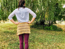 Load image into Gallery viewer, Bobble Wrap Skirt Crochet Pattern