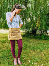 Load image into Gallery viewer, Bobble Wrap Skirt Crochet Pattern