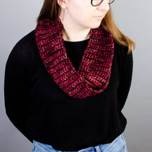 Load image into Gallery viewer, Burst My Bobble Infinity Scarf Crochet Pattern