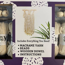 Load image into Gallery viewer, DIY Macrame Wall Hanging Kit