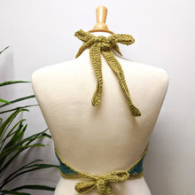 Load image into Gallery viewer, Halter Top Bralette Crochet Pattern