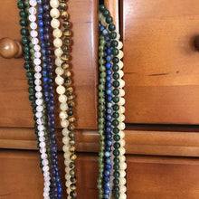Load image into Gallery viewer, Semi-Precious Gemstone Mala Necklaces
