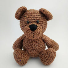 Load image into Gallery viewer, Brown Bear Amigurumi Crochet Kit