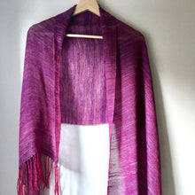 Load image into Gallery viewer, Celestial Silk Beaded Shawl Weaving Kit