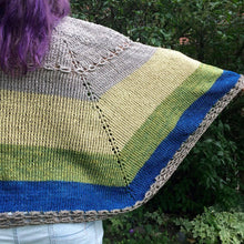 Load image into Gallery viewer, Herbal Sunrise Shawl Knit Pattern