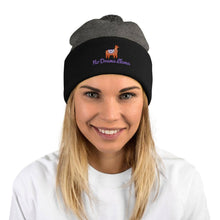 Load image into Gallery viewer, No Drama Llama Pom Pom Beanie