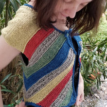 Load image into Gallery viewer, Sierra Nevada Springtime Cardigan Knitting Pattern