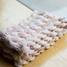 Load image into Gallery viewer, Third Law Cabled Scarf Knit Pattern