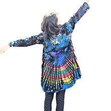 Load image into Gallery viewer, Cotton Tie Dye Long Cardigan