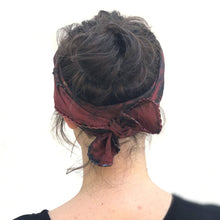 Load image into Gallery viewer, Tie Dye Silk Scarves