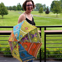Load image into Gallery viewer, Embellished Parasol Umbrellas
