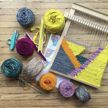 Load image into Gallery viewer, Color Block Tapestry Weaving Pattern

