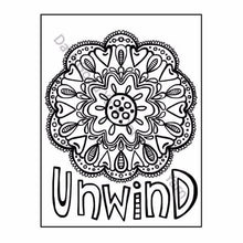 Load image into Gallery viewer, Darn Good Yarn Relaxation Coloring Book
