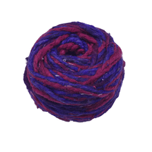 Load image into Gallery viewer, Lavender Fields Crochet Beanie &amp; Scarf Kit
