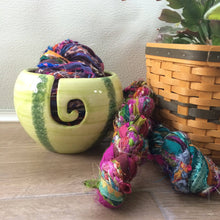 Load image into Gallery viewer, Watermelon Ceramic Yarn Bowl
