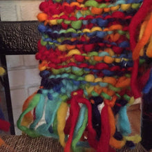 Load image into Gallery viewer, Mini Rainbows Matching Knit Scarf Kit for Kids
