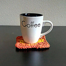 Load image into Gallery viewer, Fall Placemat and Coaster Set Crochet Kit
