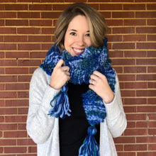Load image into Gallery viewer, Blue Ridge Blanket Scarf Knitting Pattern

