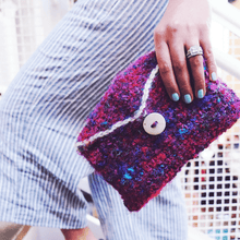 Load image into Gallery viewer, Sari Not Sorry Clutch Crochet Pattern
