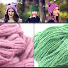 Load image into Gallery viewer, Forest Friends Wool Hat Pattern
